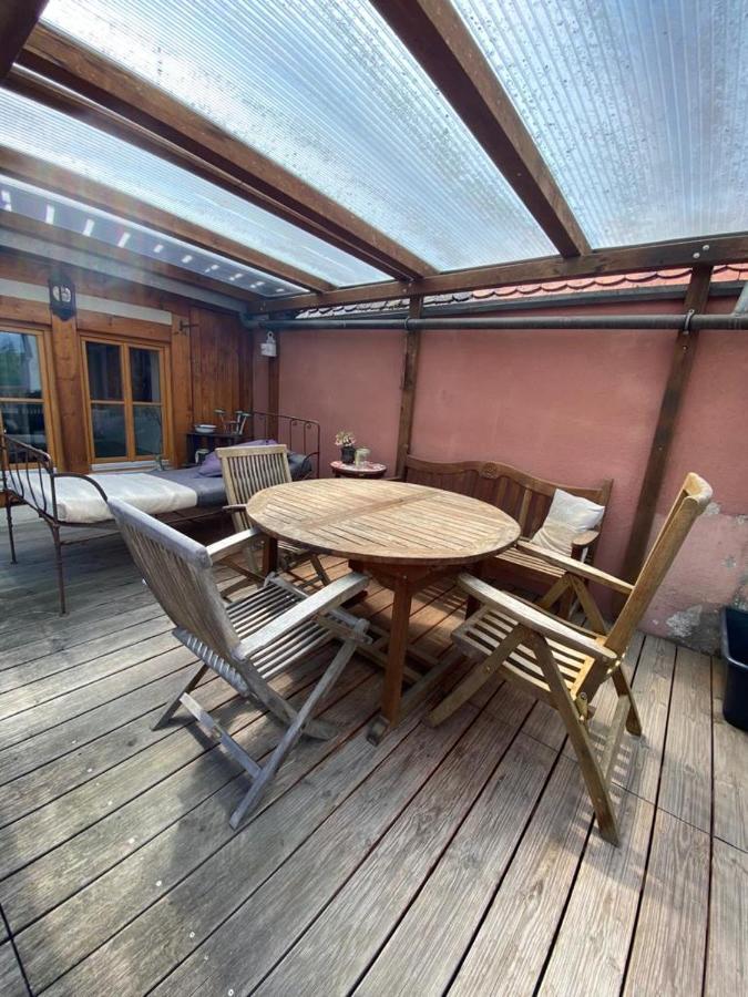 Cafe Einzigartig Apartment Rothenburg ob der Tauber Exterior photo